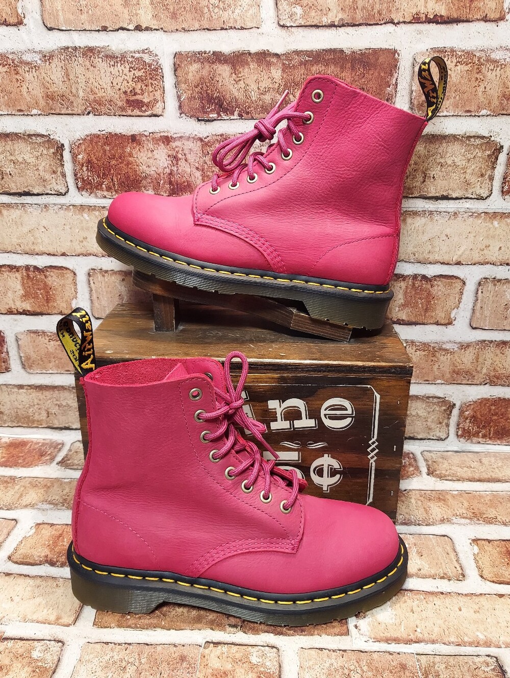 Pre-owned Dr. Martens 1460 Pascal Boots